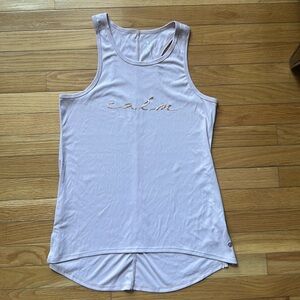 Apana Calm Light Purple Workout Top Size Medium